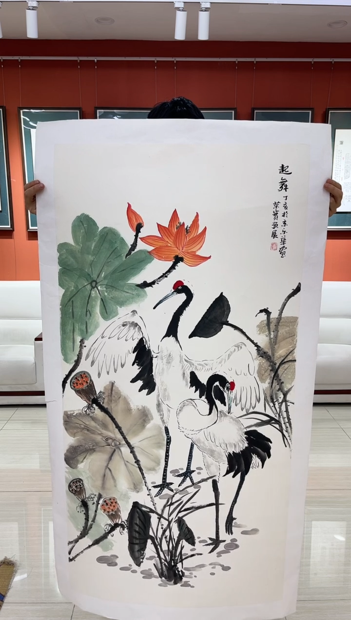 【闪购商品】国画郑乐华绘画手绘作品18-31