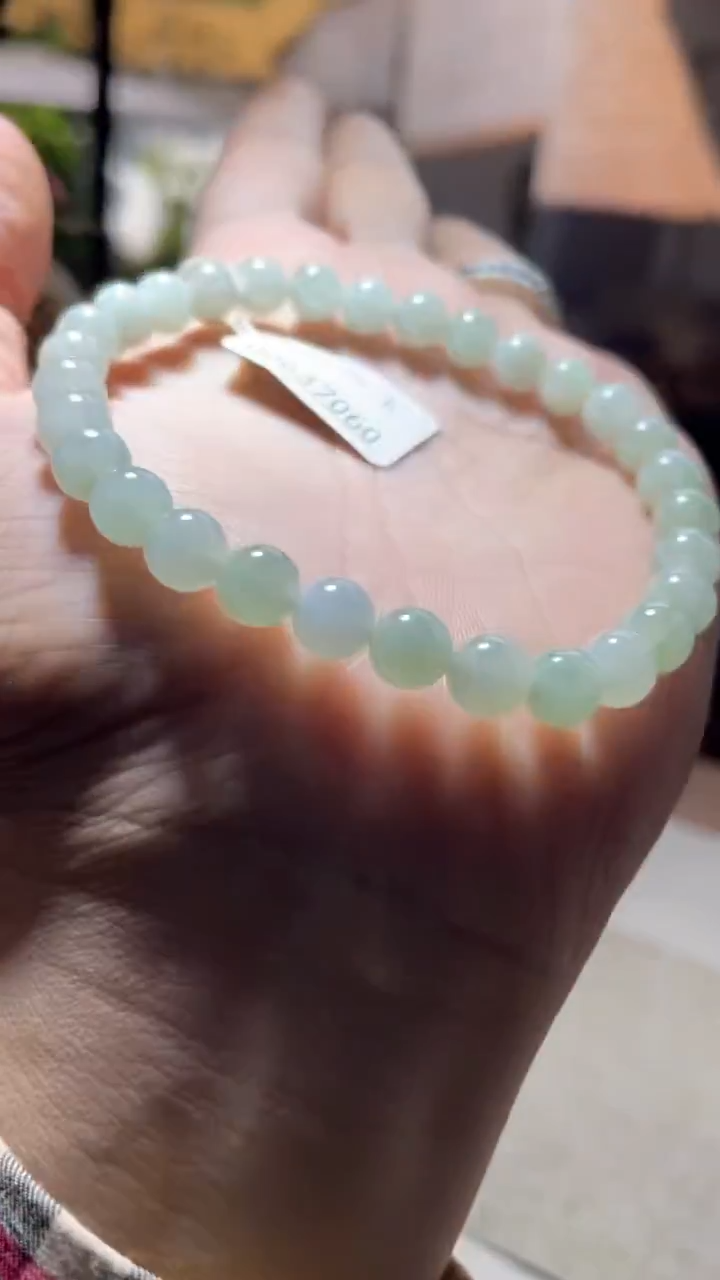 未镶嵌手链翡翠手串