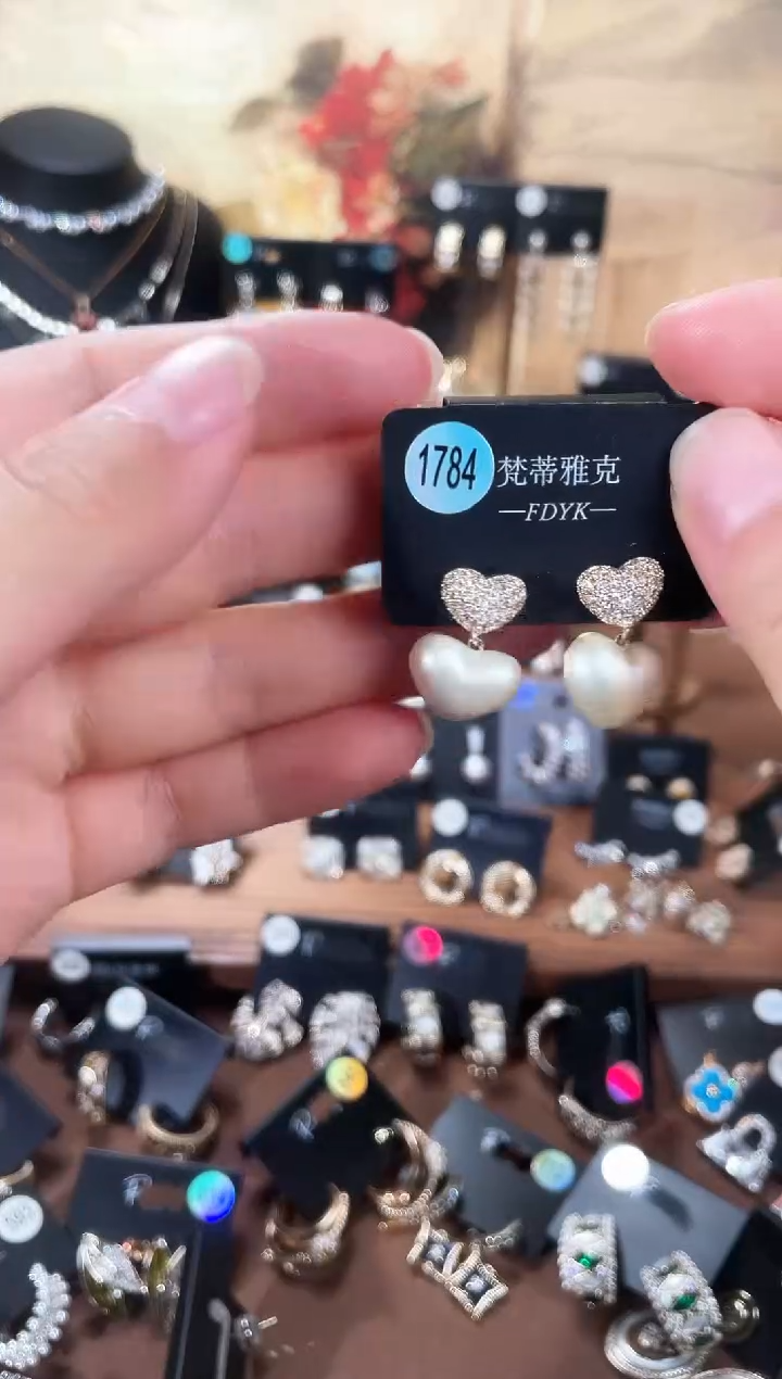 合金925银锆石梵1784