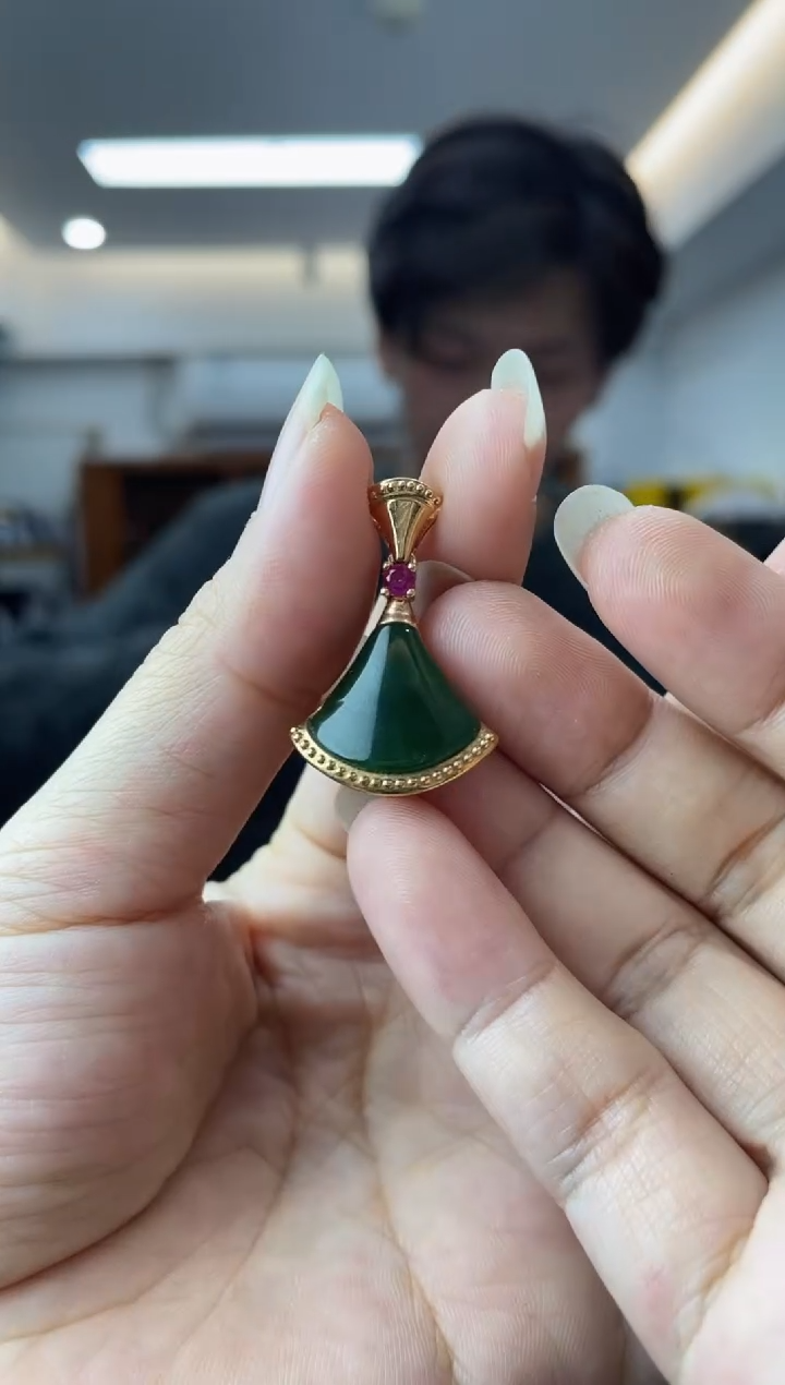 【闪购商品】和田玉·18K金镶嵌多样性一件发货