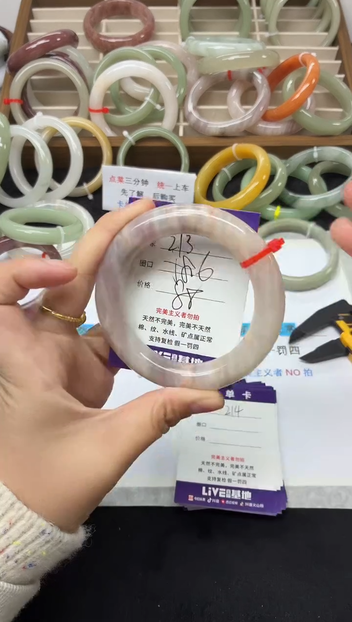 未镶嵌手镯石英质玉213