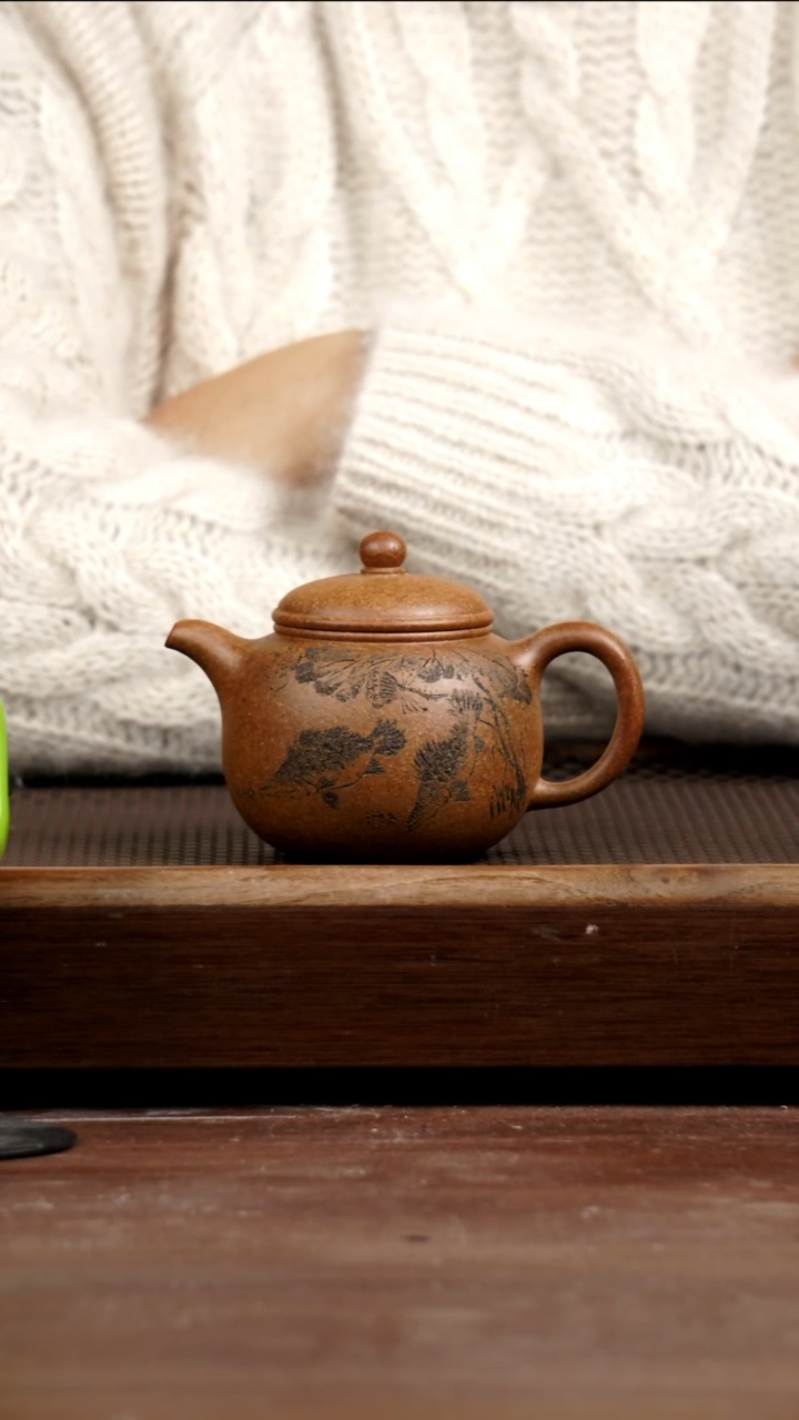 茶壶紫砂晴****4龙骨金砂匏樽200CC