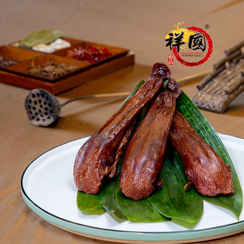 四川非遗峨眉山强国祥国强国食品特产烟熏腊猪舌 500g