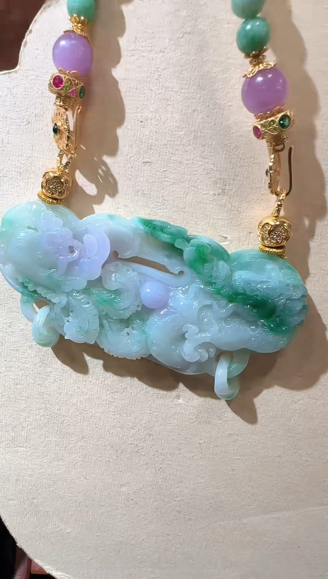 【闪购商品】翡翠颈饰未镶嵌国风