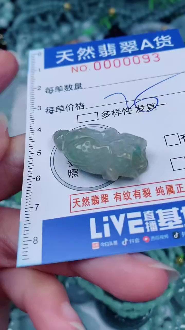 翡翠未镶嵌颈饰00000093