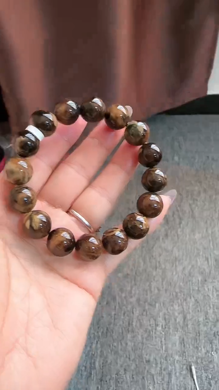 【闪购商品】琥珀手链未镶嵌规格13根珀手串#50
