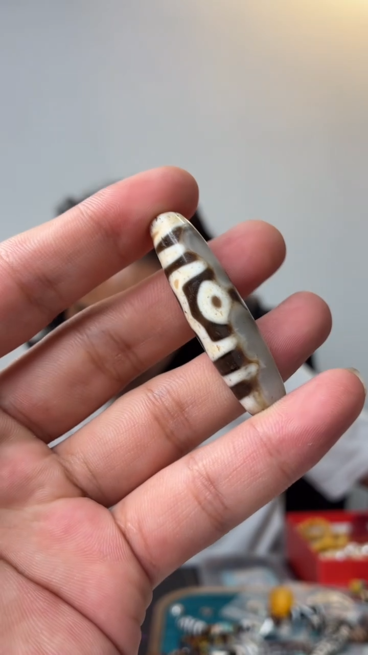 玛瑙/玉髓项链未镶嵌噶玛珠宝