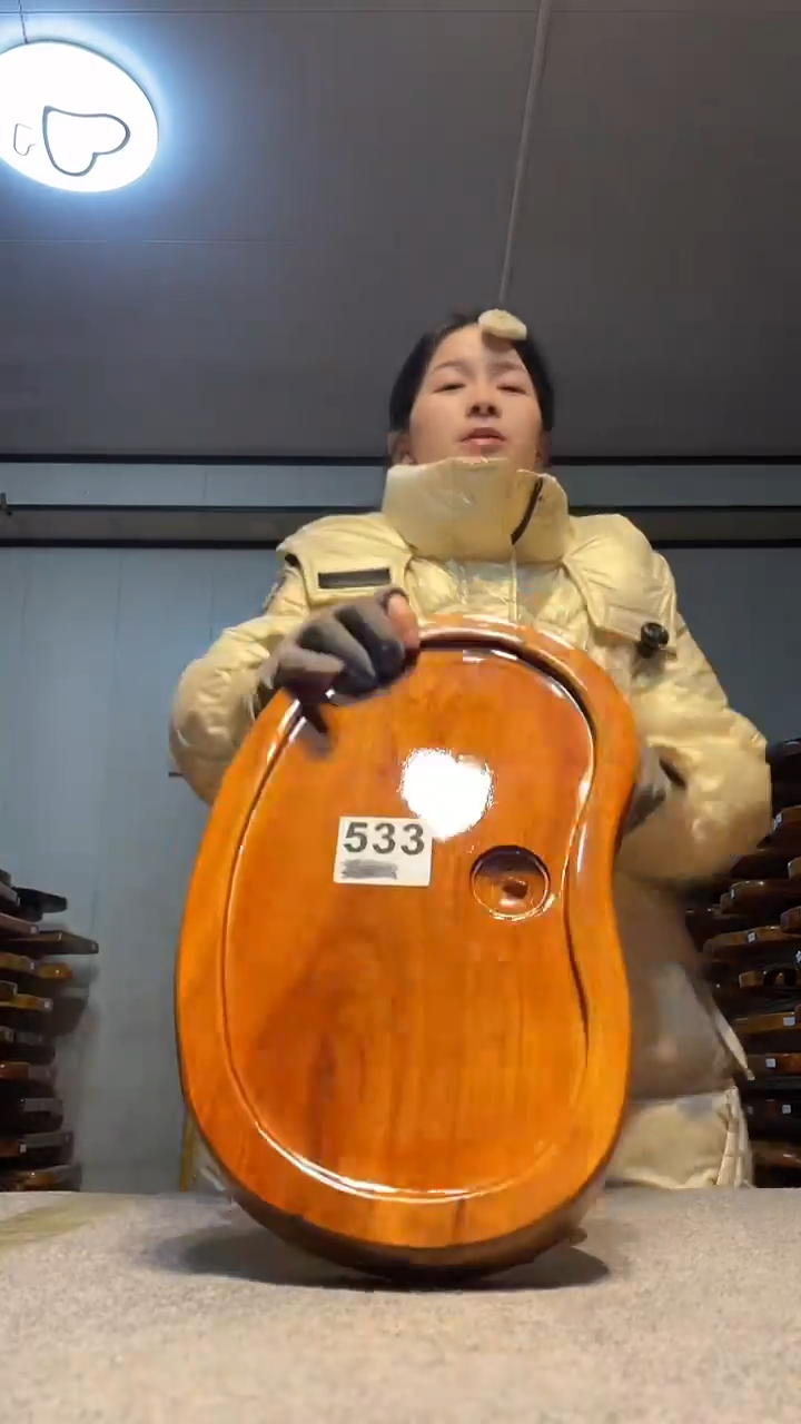 实木原木茶盘一物一拍 【 不含配件  