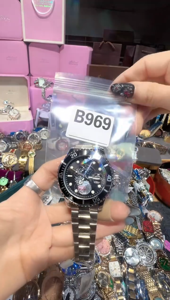 石英机芯不锈钢不锈钢直播定闪专用