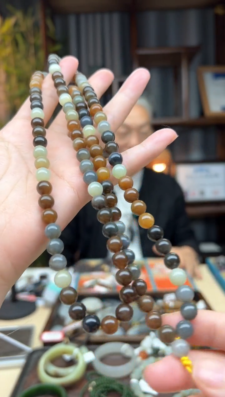 【闪购商品】和田玉颈饰未镶嵌妈妈链 多样性发货拍一发一