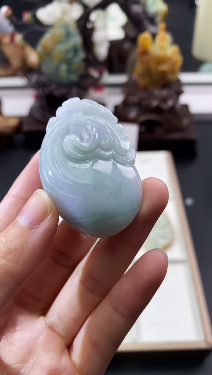 颈饰未镶嵌翡翠天然缅甸A货翡翠