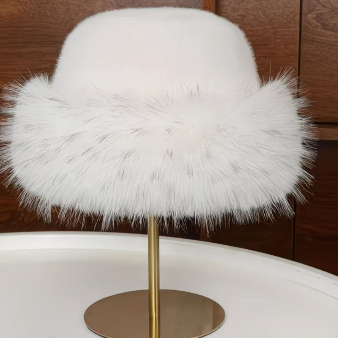 帽秋冬圆顶简约冬季盆帽帽子渔夫帽嘻哈元素