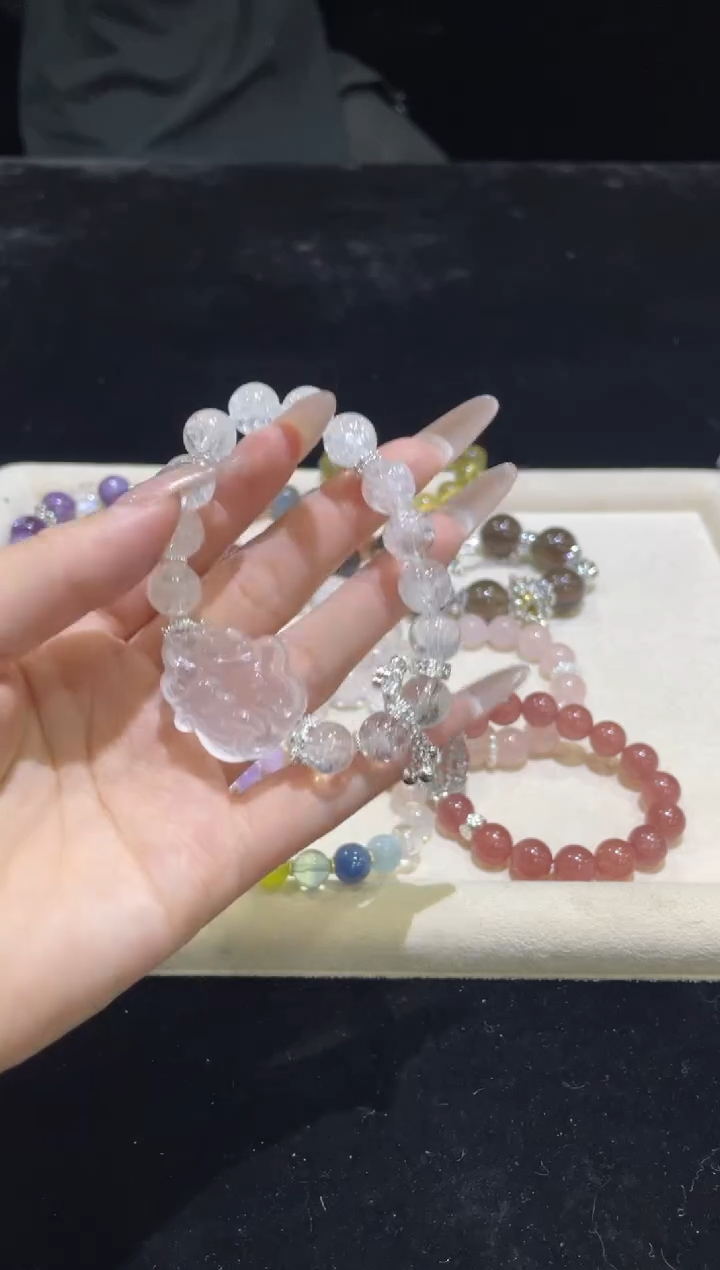 【闪购商品】水晶手链合金13浮力024