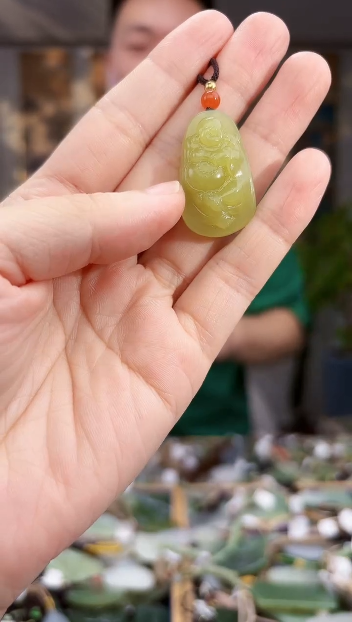 未镶嵌和田玉挂件拍一发一