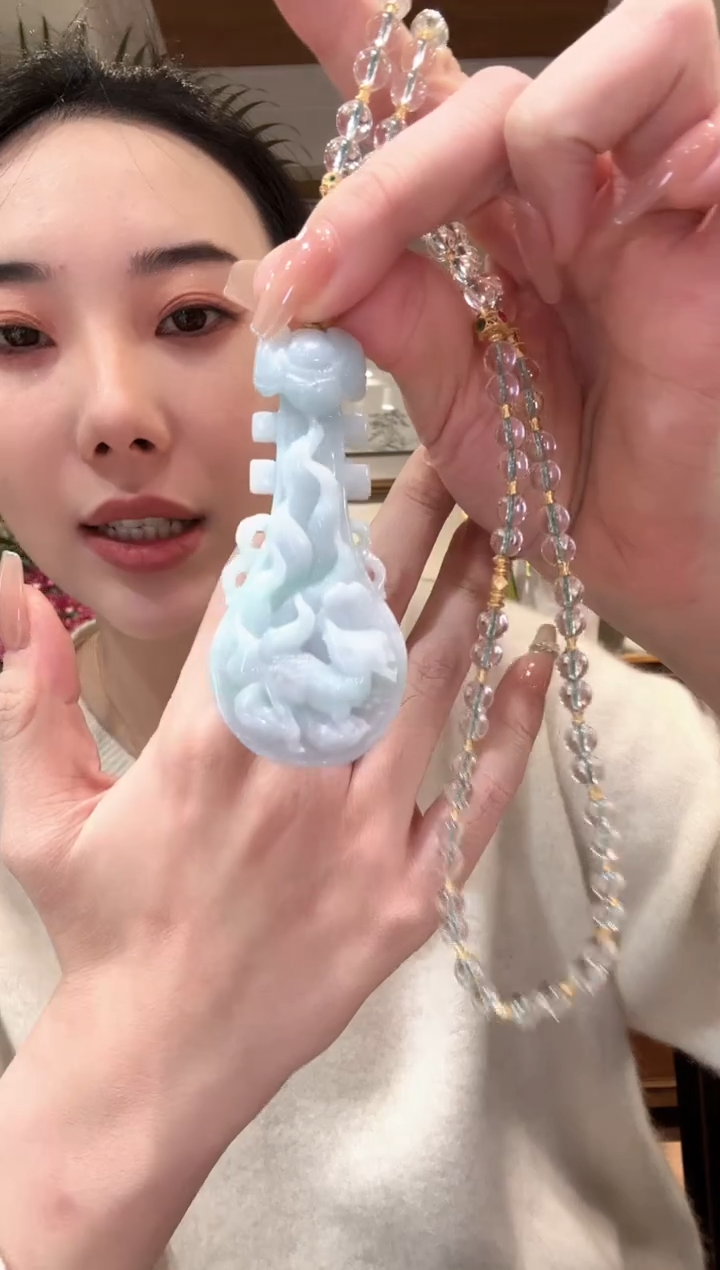 【闪购商品】翡翠颈饰未镶嵌国风