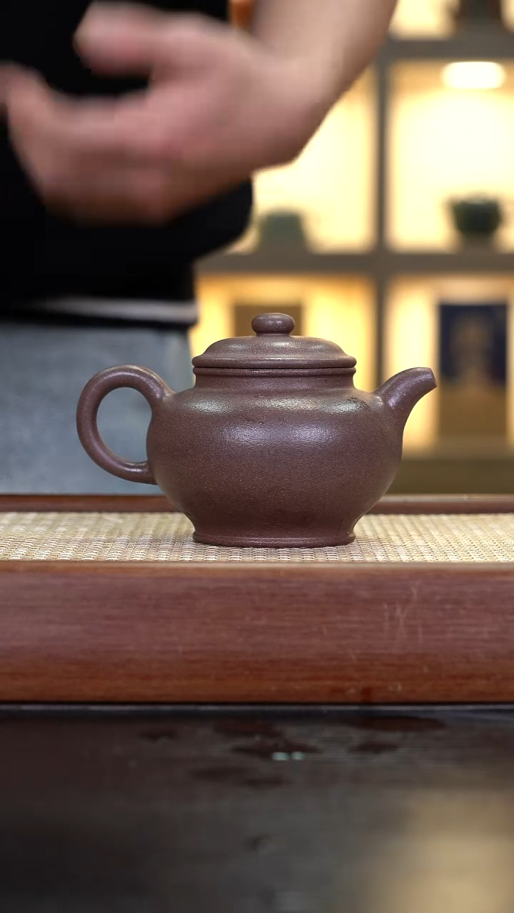 茶壶紫砂JF粗砂桃花泥 掇只