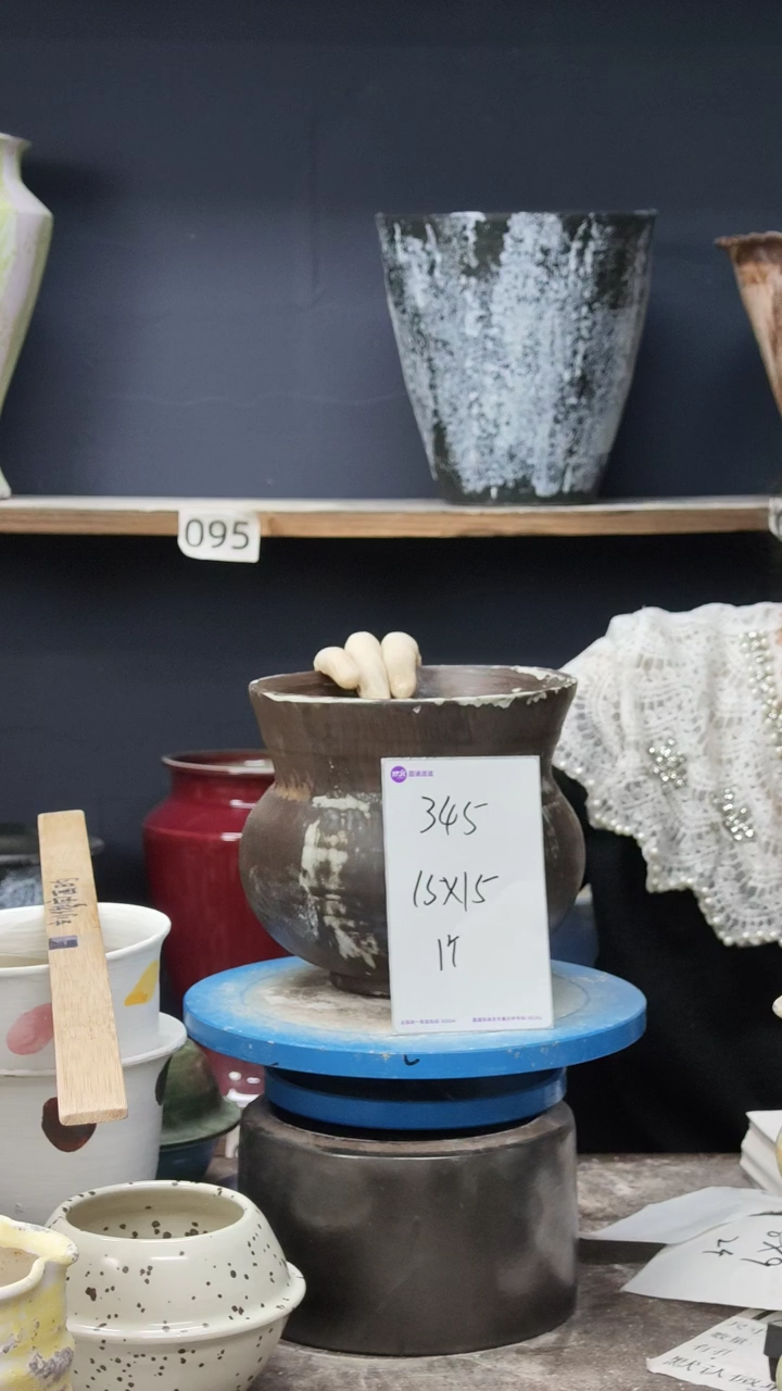 江西景德镇花盆微瑕345