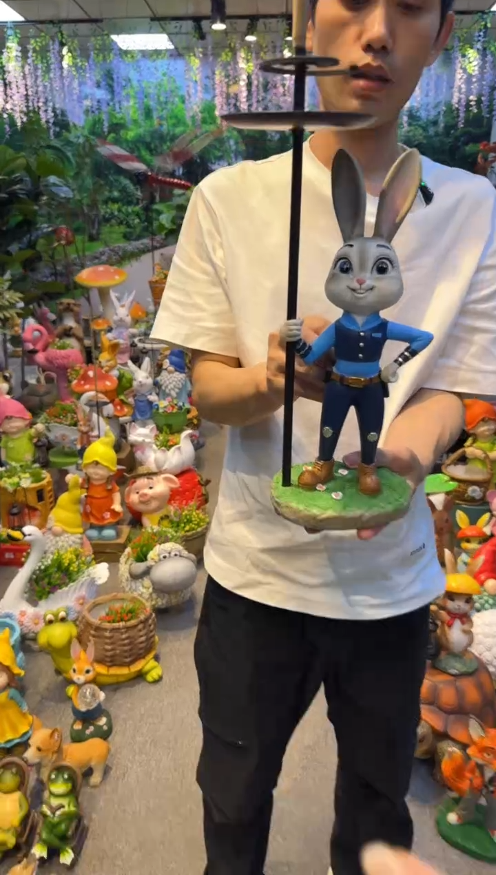 无花朵花园庭院摆件&00&