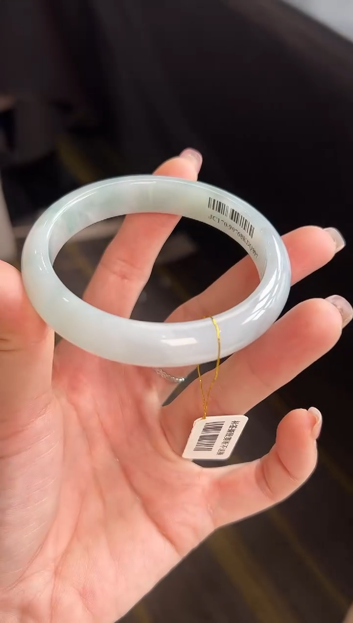 【闪购商品】翡翠手镯未镶嵌手镯60圈口