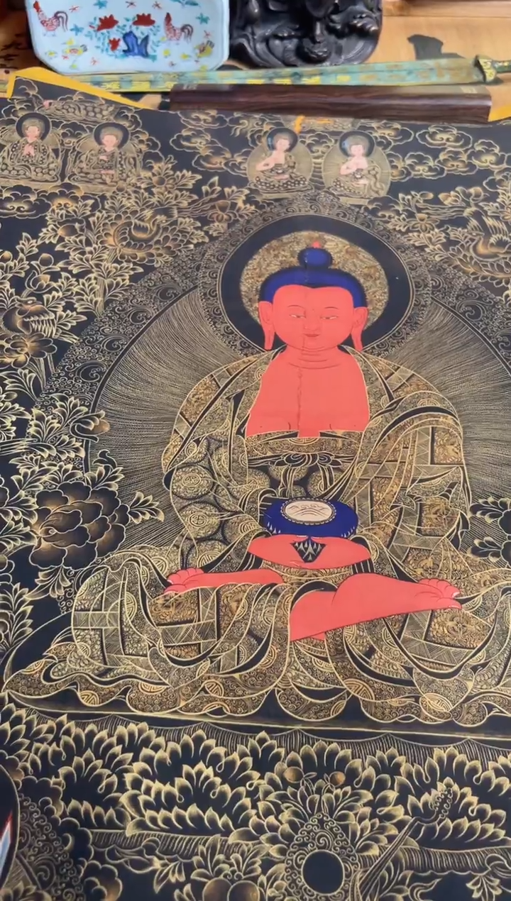 卷轴画卷轴画奥奥的唐卡