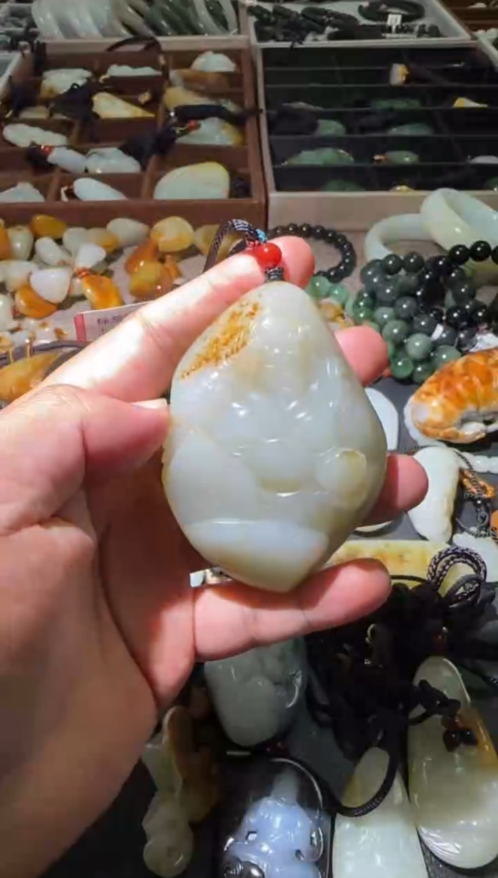 吊坠(不含链)未镶嵌和田玉和田玉吊坠38