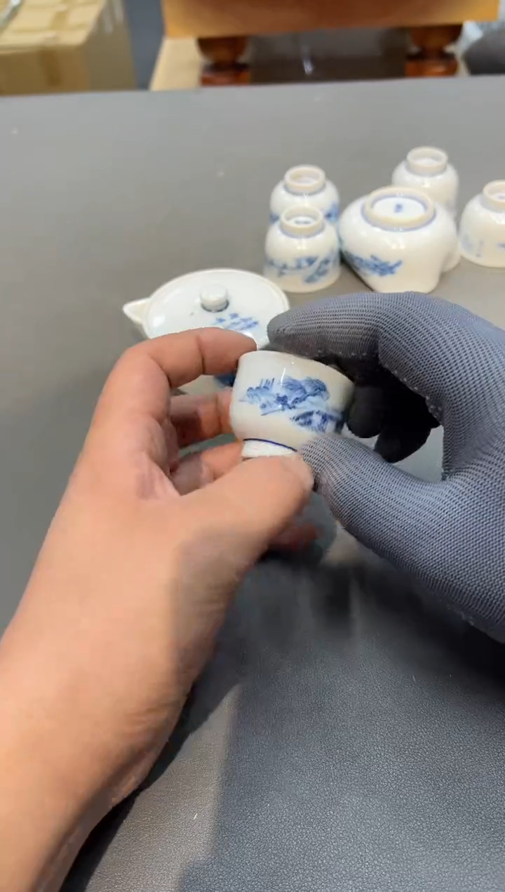 陶瓷天*工艺品小四孤品收藏