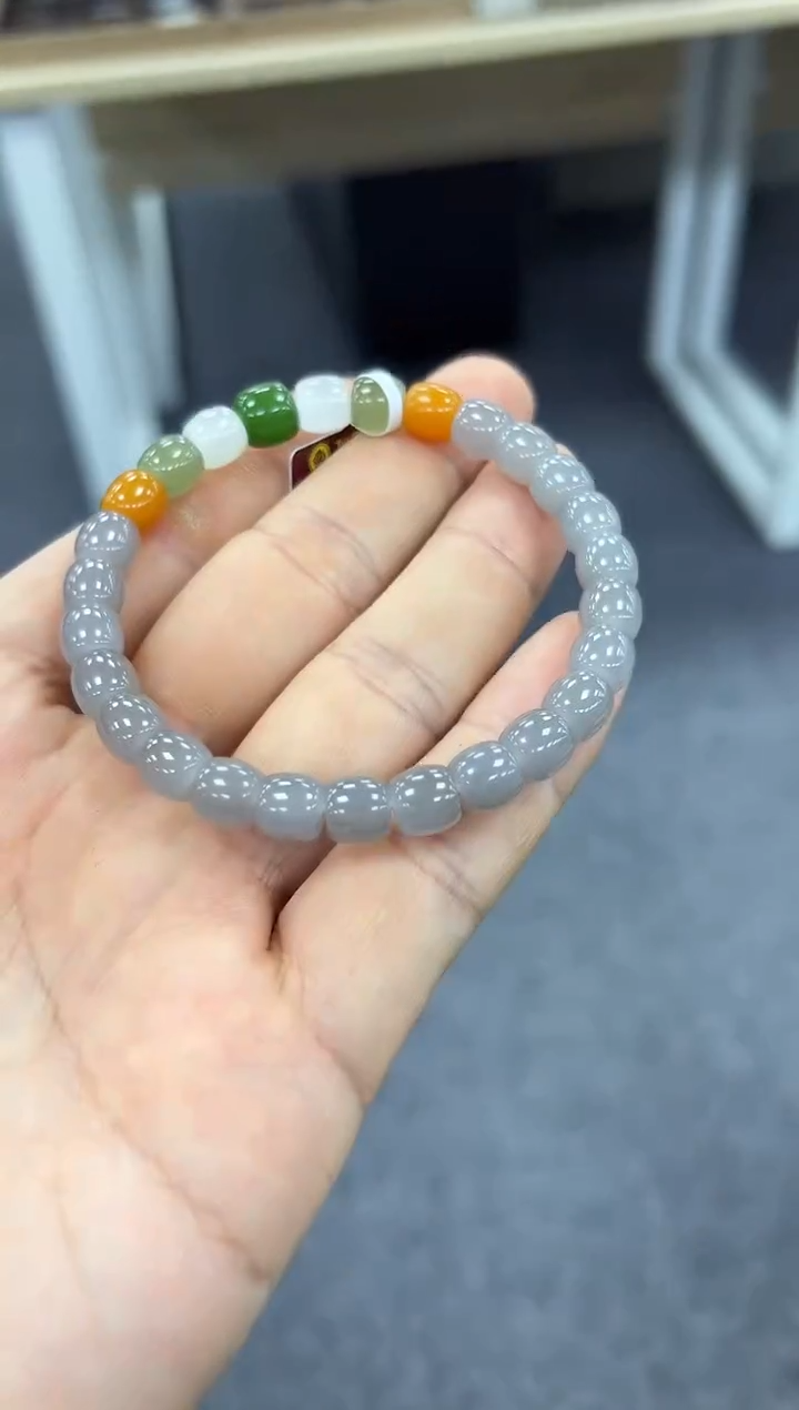 【闪购商品】和田玉手串未镶嵌7mm