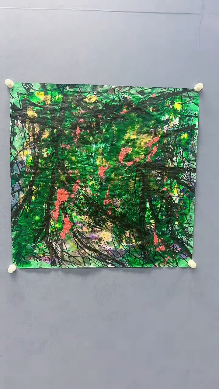 【闪购商品】绘画赵燮绘画4平尺金袍藤萝