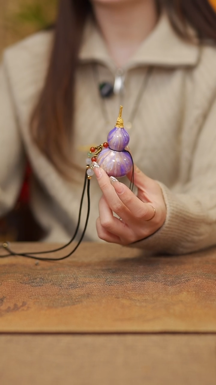 【闪购商品】408宴禾堂大漆脖挂葫芦68