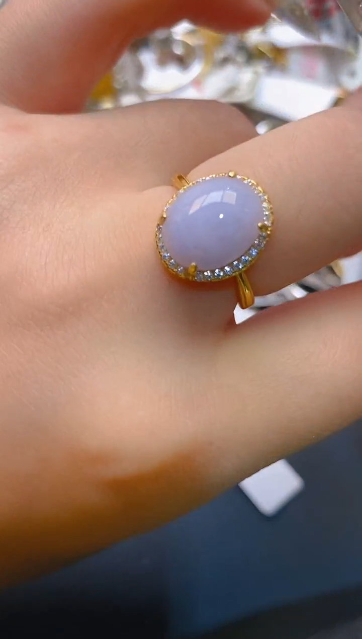 【闪购商品】翡翠耳饰银S925镶嵌天然A货翡翠1