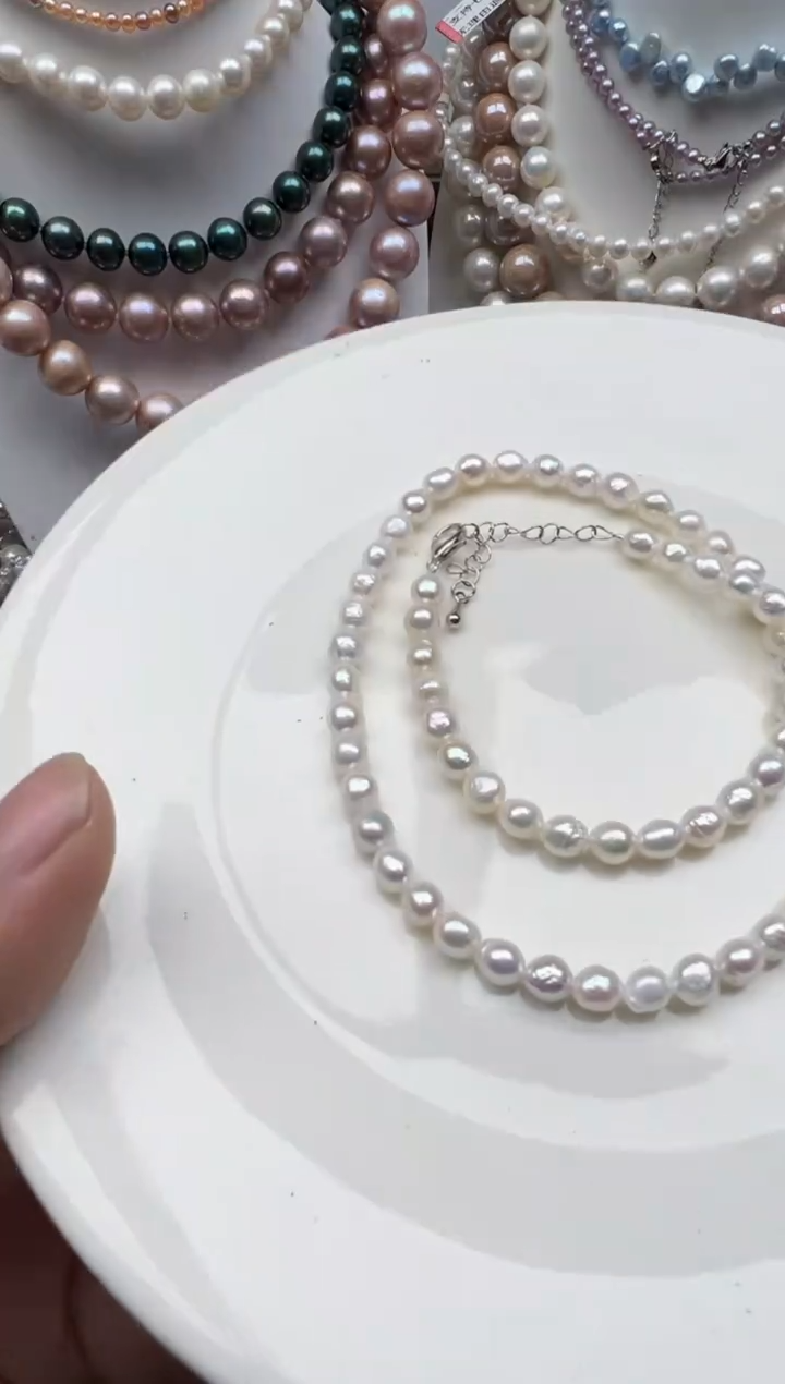 【闪购商品】淡水珍珠颈饰未镶嵌1