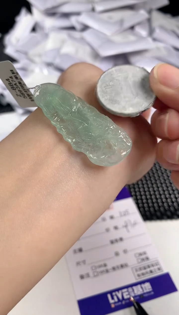 【闪购商品】翡翠颈饰未镶嵌51         