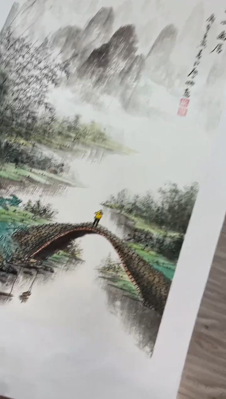 国画31赵隆轩美术馆李庆兴老师作品