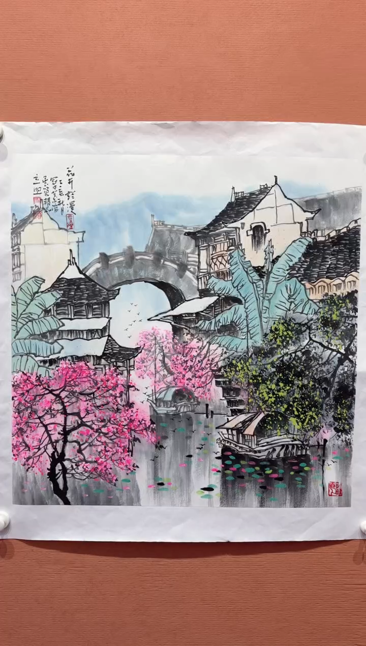 国画师立照老师国画作品