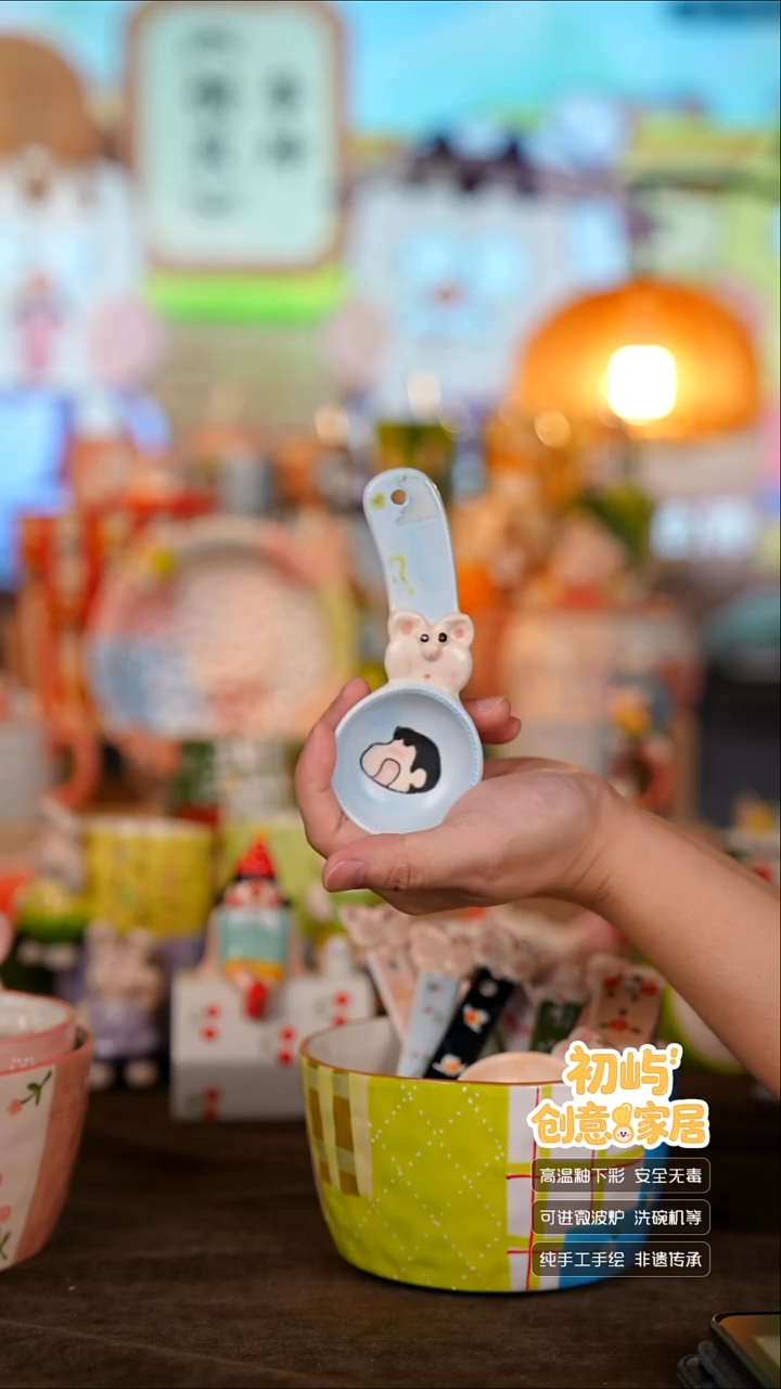 瓷初屿手工手绘餐具