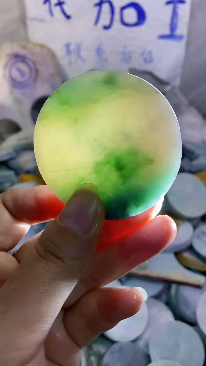 裸石翡翠纯天然A货翡翠108