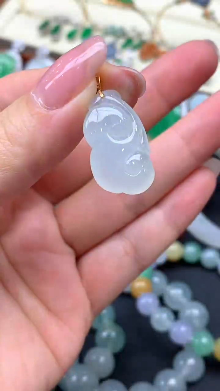 【闪购商品】翡翠颈饰未镶嵌11-天然翡翠