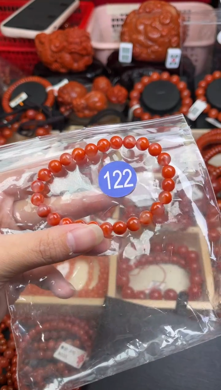 【闪购商品】南红玛瑙珠宝奇石未镶嵌122-7+随机多样性/一条