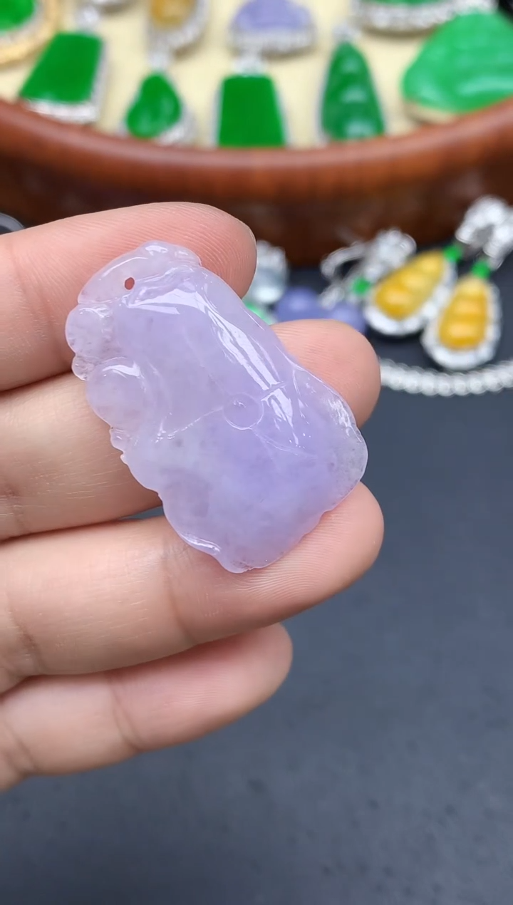 颈饰未镶嵌翡翠216-中国好珍宝