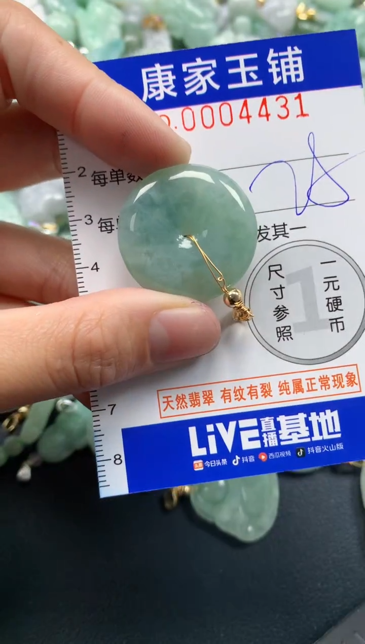 颈饰未镶嵌翡翠4431