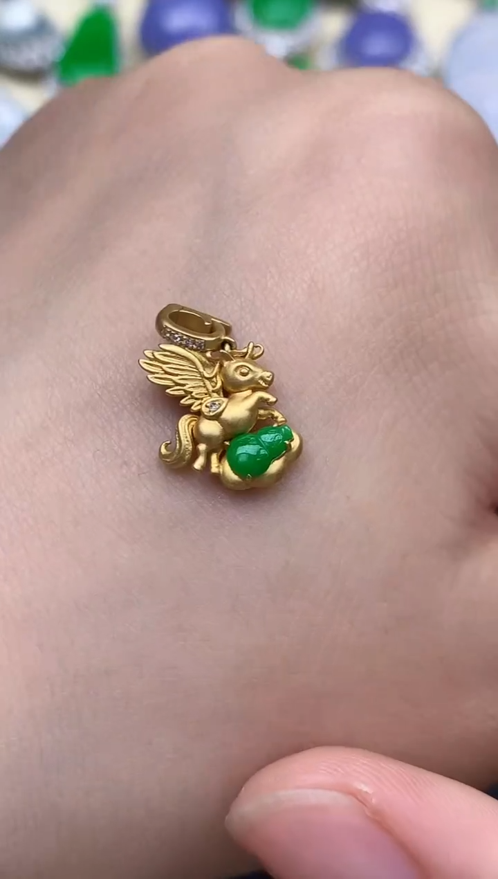 颈饰未镶嵌翡翠362-中国好珍宝