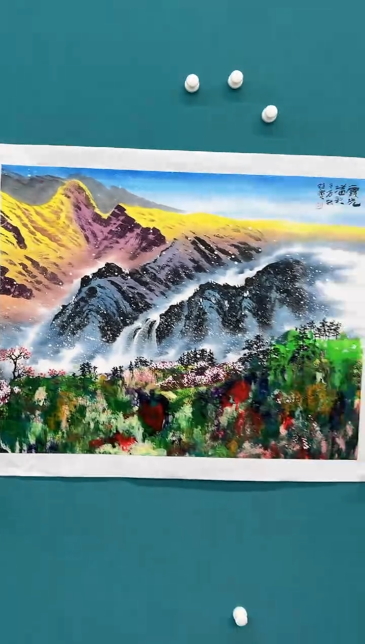 【闪购商品】国画赵燮国画山水5.6平尺