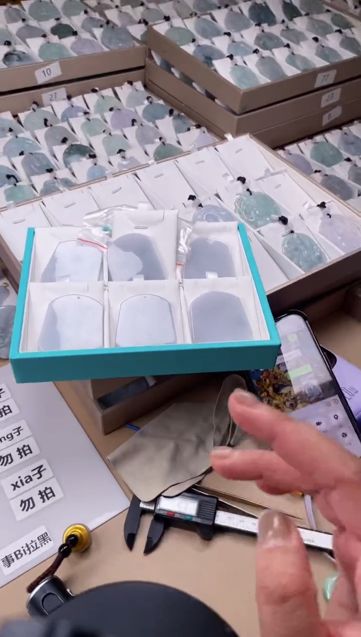 【闪购商品】翡翠颈饰未镶嵌天然缅甸A货翡翠多样性发一无事牌