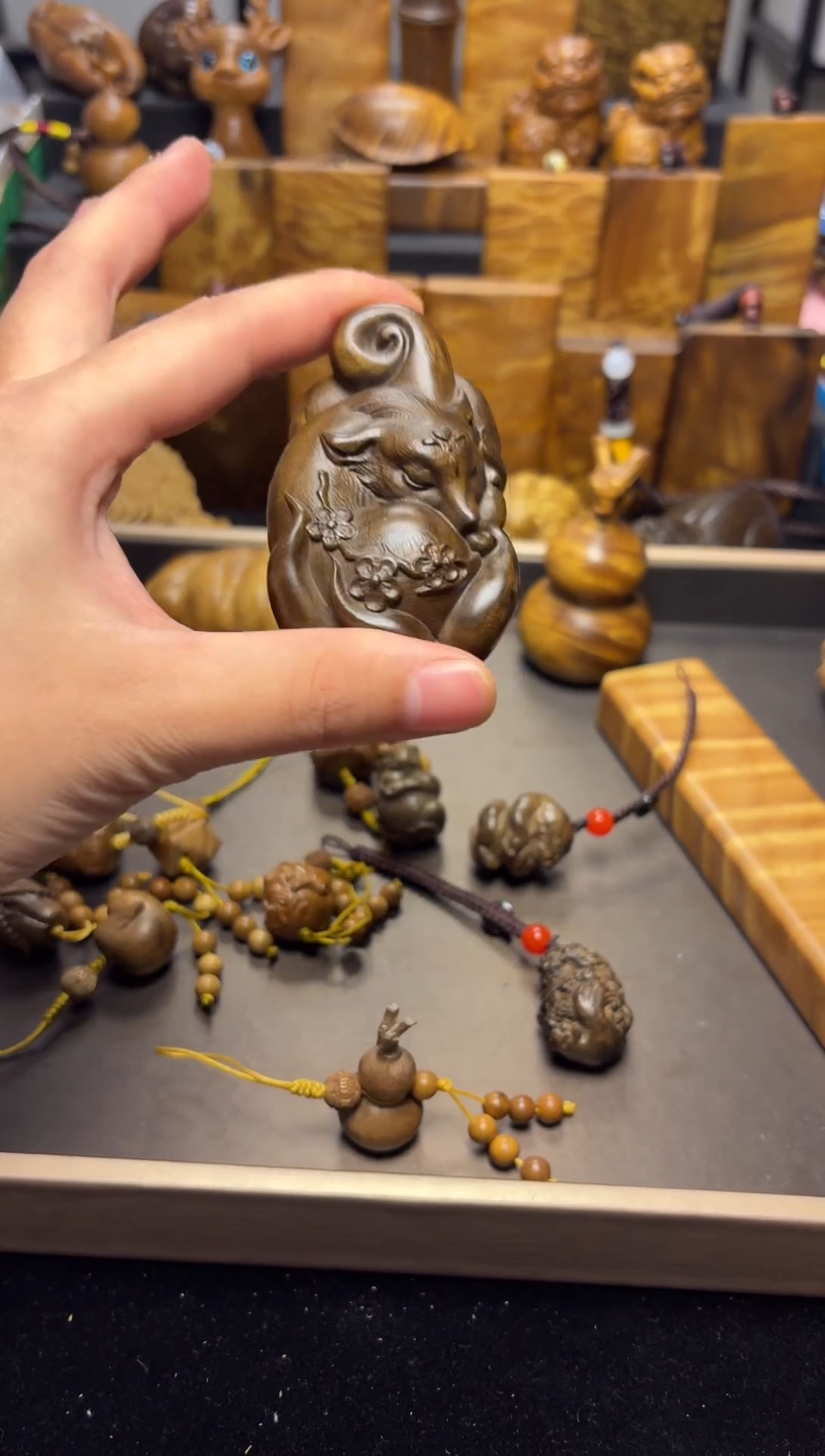 【闪购商品】楠木（金丝楠）手串/手链九尾狐110