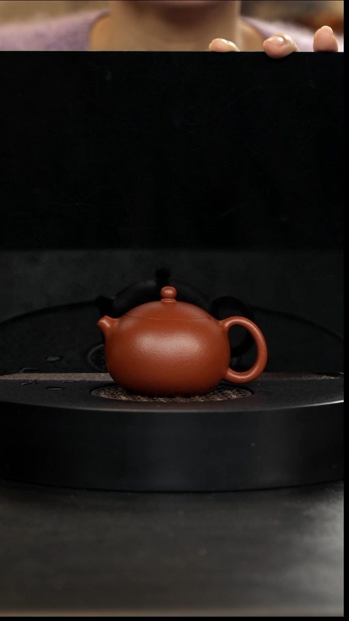 茶壶紫砂黄龙山生砂朱泥西施150cc