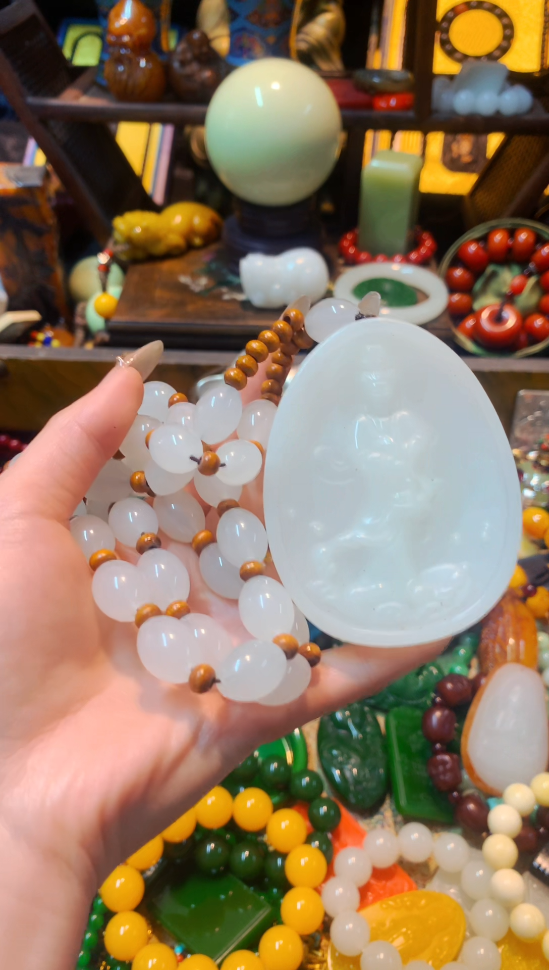 【闪购商品】和田玉挂件未镶嵌主播推荐主播推荐