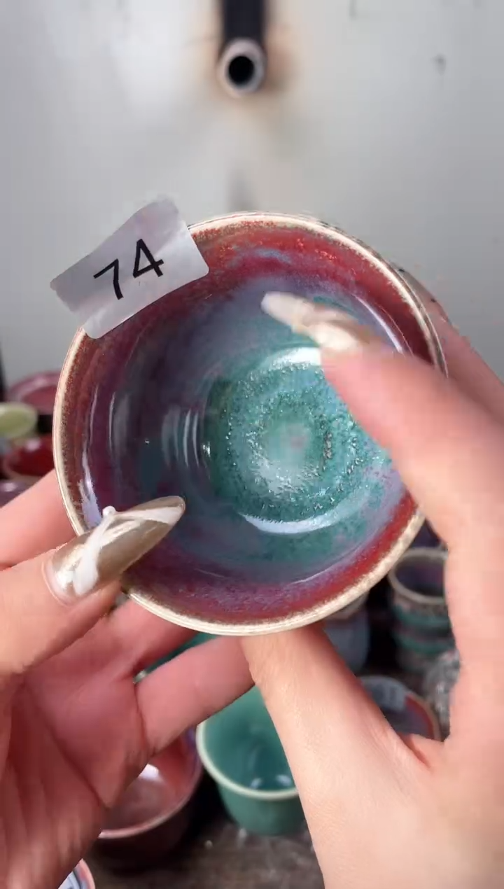 【闪购商品】摆件钧瓷手工茶器窑变