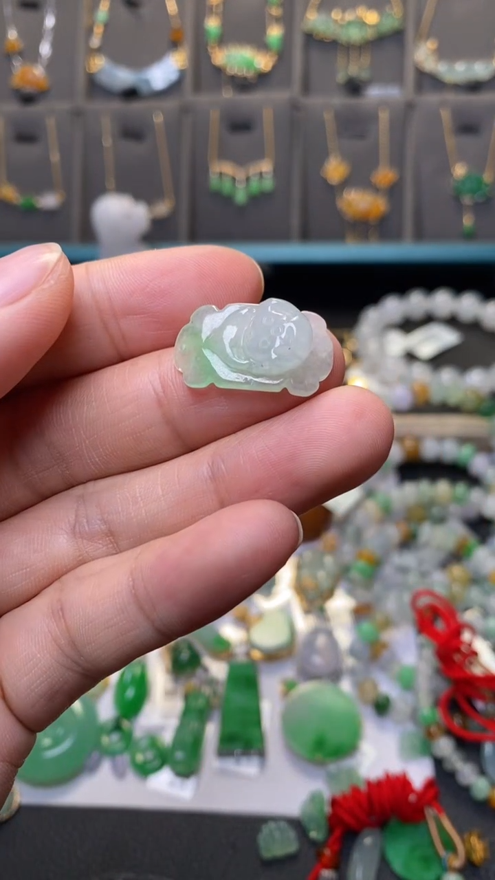 颈饰未镶嵌翡翠40269