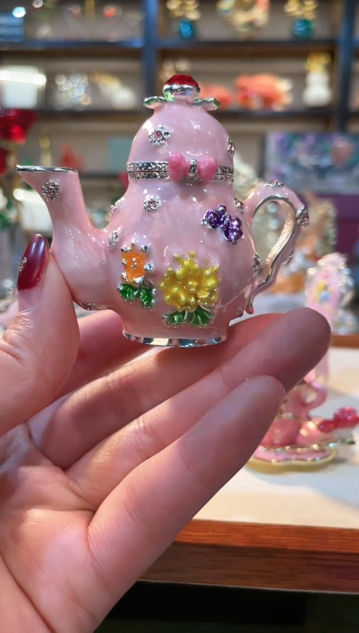 【闪购商品】珐琅彩首饰盒精致