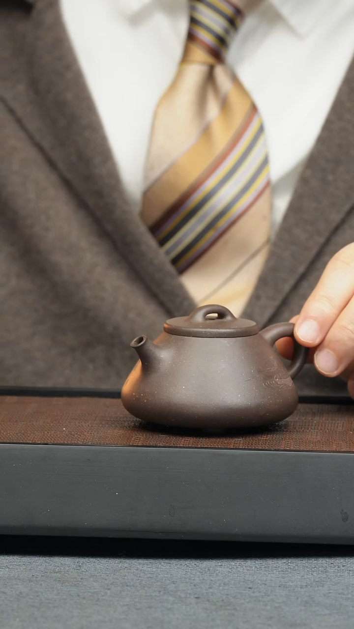 【闪购商品】紫砂茶壶五堂心舟小瓢-刻